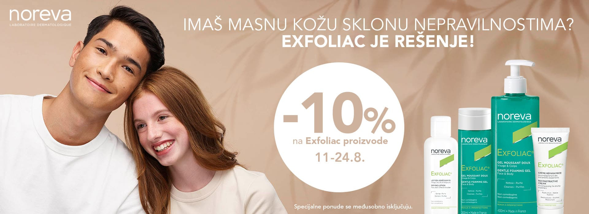 Noreva Exfoliac 08/25